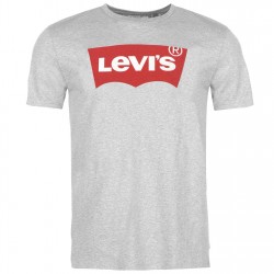 тениска,мъжки,тениски,levis,batwing,t,shirt,grey,red