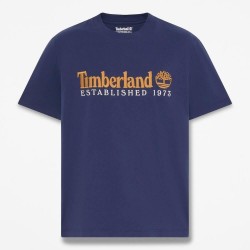 Тениска Timberland Timb Est. Tee Sn64 - Navy тениска,мъжки,тениски,timberland,timb,est,tee,sn64,navy