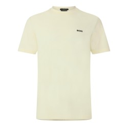 тениска,мъжки,тениски,boss,mens,boss,green,t,shirt,with,logo,design,stretch,cotton,sand,761