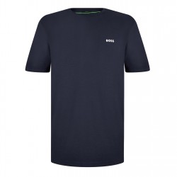 тениска,мъжки,тениски,boss,crew,logo,t,shirt,navy,402