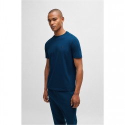 тениска,мъжки,тениски,boss,men's,logo,t,shirt,logo,design,open,blue,494