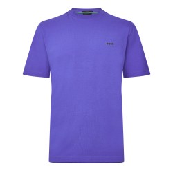 тениска,мъжки,тениски,boss,mens,boss,green,t,shirt,with,logo,design,stretch,cotton,medium,blue