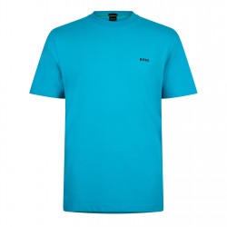 тениска,мъжки,тениски,boss,crew,logo,t,shirt,pas,blue,450