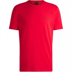 тениска,облекла,на,разпродажба,мъжки,тениски,boss,crew,logo,t,shirt,open,red