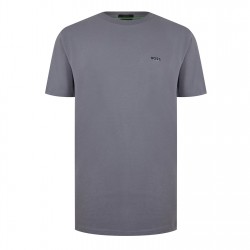 тениска,мъжки,тениски,boss,crew,logo,t,shirt,med,grey,036