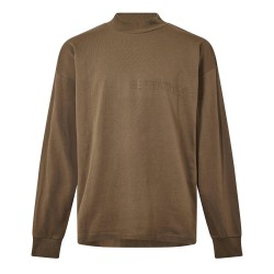 тениска,дамски,топове,fear,of,god,essentials,unisex,adults,ls,tee,oversized,fit,t,shirt,wood