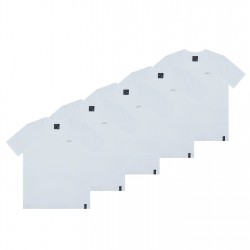 тениска,детски,тениски,fabric,5pack,t,shirts,white