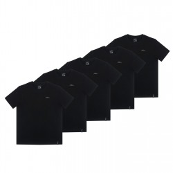 тениска,детски,тениски,fabric,5pack,t,shirts,black