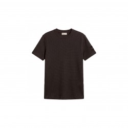 Тениска Calvin Klein Jeans Mens Waffle Badge Cotton T-Shirt - Black 8MN тениска,мъжки,тениски,calvin,klein,jeans,men,s,waffle,badge,cotton,t,shirt,black,8mn