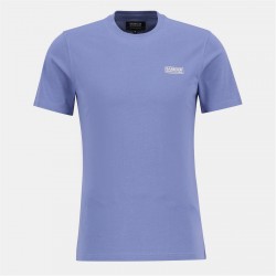 тениска,облекла,на,разпродажба,мъжки,тениски,barbour,international,mens,slim,fit,small,logo,t,shirt,manor,blue