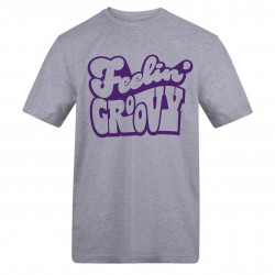 AWD Unisex Music Printed Tee - Feelin Groovy мъжки,горнища,размер+,awd,unisex,music,printed,tee,feelin,groovy
