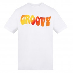 AWD Unisex Music Printed Tee - Groovy мъжки,горнища,размер+,awd,unisex,music,printed,tee,groovy