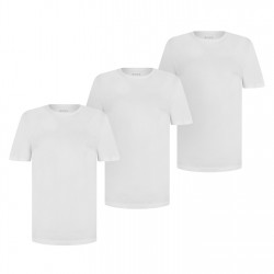 тениска,мъжки,летни,облекла,boss,3,pack,classic,t,shirts,white,100