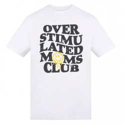 дамски,тениски,дамски,топове,мъжки,горнища,размер+,мъжки,облекла,размер,awd,mothers,day,adult,printed,tee,overstimulated,moms,club