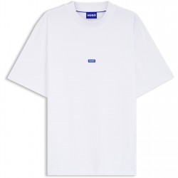 Hugo Hugo Nieros 10257318 01 - White 100 мъжки,тениски,hugo,hugo,nieros,10257318,01,white,100