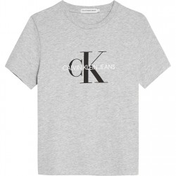 юношеска,тениска,детски,облекла,calvin,klein,jeans,junior,monogram,t,shirt,light,grey