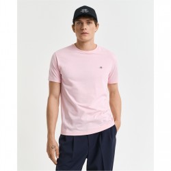 тениска,мъжки,тениски,gant,regular,fit,shield,t,shirt,california,pink