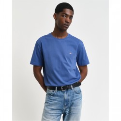тениска,облекла,на,разпродажба,мъжки,тениски,gant,regular,fit,shield,t,shirt,vintage,blue