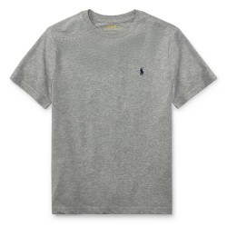 Тениска Polo Ralph Lauren Boys Regular Fit Short Sleeve T-Shirt - Andover Heather тениска,polo,ralph,lauren,boys,regular,fit,short,sleeve,t,shirt,andover,heather