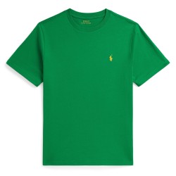 Тениска Polo Ralph Lauren Boys Regular Fit Short Sleeve T-Shirt - Cruise Green тениска,polo,ralph,lauren,boys,regular,fit,short,sleeve,t,shirt,cruise,green