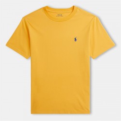 тениска,детски,3/4,панталони,polo,ralph,lauren,boys',regular,fit,short,sleeve,t,shirt,gold,bugle