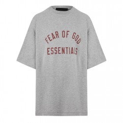 юношеска,тениска,детски,3/4,панталони,fear,of,god,essentials,jersey,crewneck,t,shirt,juniors,dark,heather