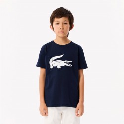тениска,детски,облекла,lacoste,large,logo,t,shirt,navy,525