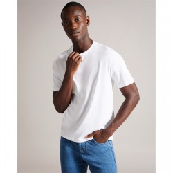 тениска,облекла,на,разпродажба,мъжки,тениски,ted,baker,tywinn,plain,t,shirt,white