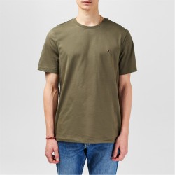 тениска,облекла,на,разпродажба,мъжки,тениски,tommy,hilfiger,short,sleeved,t,shirt,battle,green