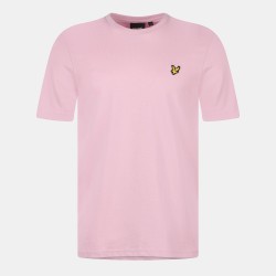 Lyle and Scott Basic Logo T Shirt - Pink Light X574 lyle,and,scott,basic,logo,t,shirt,pink,light,x574