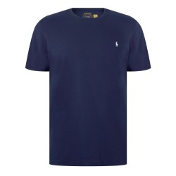Тениска Polo Ralph Lauren Mens Regular Fit Short Sleeve T-Shirt - Navy / White тениска,мъжки,тениски,polo,ralph,lauren,mens,regular,fit,short,sleeve,t,shirt,navy,white