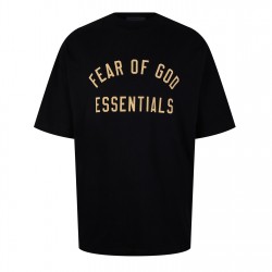 фланелка,облекла,на,разпродажба,мъжки,тениски,fear,of,god,essentials,jersey,crewneck,tee,black