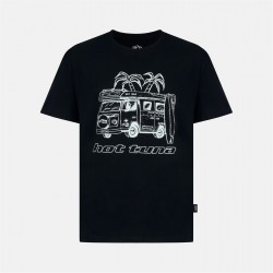мъжка,тениска,мъжки,тениски,мъжки,горнища,размер+,hot,tuna,crew,t,shirt,mens,black,van