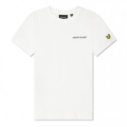 юношеска,тениска,детски,облекла,lyle,and,scott,l&amp;s,script,t,shirt,juniors,626,white