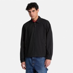 Timberland Mens Stratham Cotton Bomber Jacket - Black timberland,men,s,stratham,cotton,bomber,jacket,black