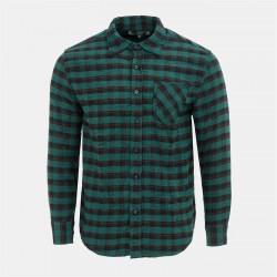 Firetrap Check Shirt Mens - Green/Black firetrap,check,shirt,mens,green,black