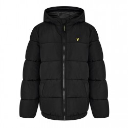 юношеско,яке,детски,облекла,lyle,and,scott,quilted,jacket,juniors,black,z865