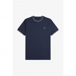тениска,мъжки,тениски,fred,perry,twin,tipped,t,shirt,dk,airforce,z47