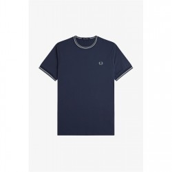 тениска,облекла,на,разпродажба,мъжки,тениски,fred,perry,twin,tipped,t,shirt,dk,airforce,z47