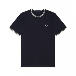 тениска,мъжки,тениски,fred,perry,twin,tipped,t,shirt,navy,795