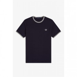 тениска,мъжки,тениски,fred,perry,twin,tipped,t,shirt,navy,795