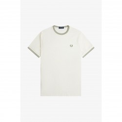 тениска,мъжки,тениски,fred,perry,twin,tipped,t,shirt,lt,ecru,y54