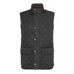 елек,облекла,на,разпродажба,мъжки,якета,barbour,men's,lowerdale,diamond,quilted,gilet,black,bk11
