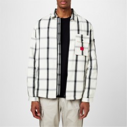облекла,на,разпродажба,мъжки,якета,hugo,emmond,overshirt,white,check,121