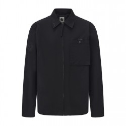 Pretty Green Heaton Overshirt Mens - Black pretty,green,heaton,overshirt,mens,black