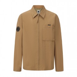 Pretty Green Heaton Overshirt Mens - Sand pretty,green,heaton,overshirt,mens,sand
