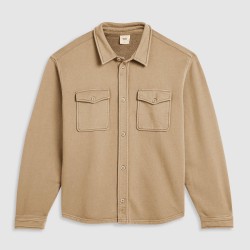 Levis Mens Bayview Soft Worker Cotton Long-Sleeve Overshirt - Harvest Gold levis,men,s,bayview,soft,worker,cotton,long,sleeve,overshirt,harvest,gold