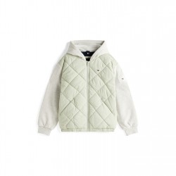 яке,детски,3/4,панталони,tommy,hilfiger,kids',diamond,quilted,insulated,jacket,misty,sage,m1c
