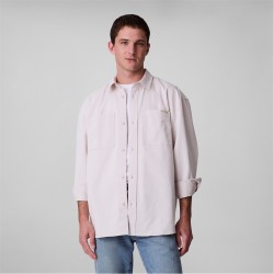 мъжки,якета,calvin,klein,jeans,relaxed,chambray,shirt,chalk