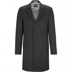 облекла,на,разпродажба,мъжки,якета,boss,men's,hyde,tailored,fit,long,formal,coat,grey